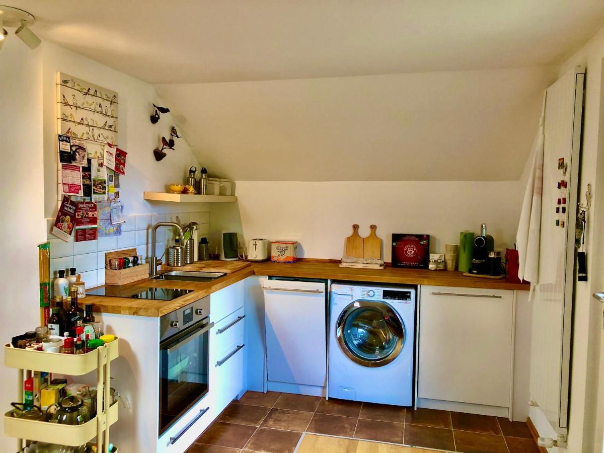 Charmante Ferienwohnung Mit Balkon Im 5-Seen-Land Hechendorf am Pilsensee Dış mekan fotoğraf