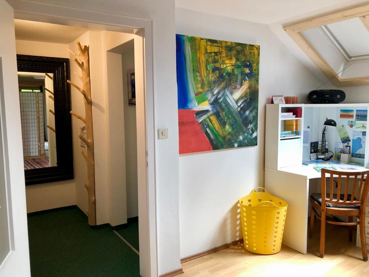 Charmante Ferienwohnung Mit Balkon Im 5-Seen-Land Hechendorf am Pilsensee Dış mekan fotoğraf