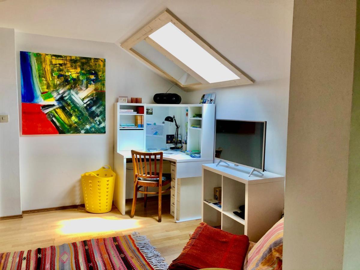 Charmante Ferienwohnung Mit Balkon Im 5-Seen-Land Hechendorf am Pilsensee Dış mekan fotoğraf