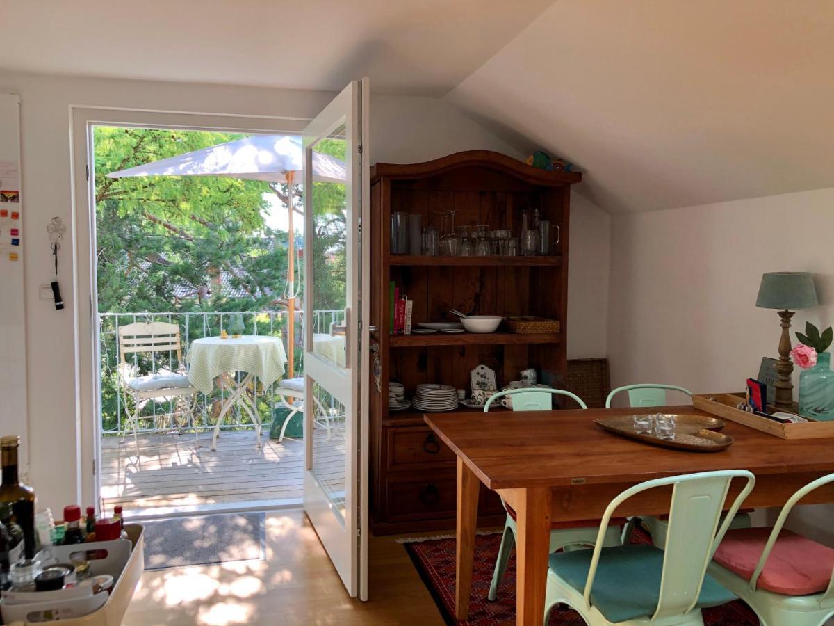 Charmante Ferienwohnung Mit Balkon Im 5-Seen-Land Hechendorf am Pilsensee Dış mekan fotoğraf