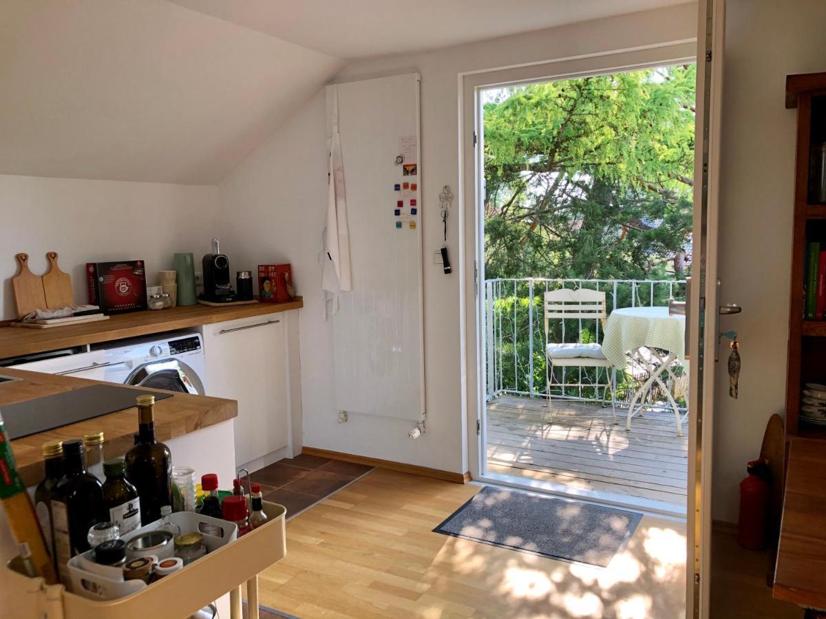 Charmante Ferienwohnung Mit Balkon Im 5-Seen-Land Hechendorf am Pilsensee Dış mekan fotoğraf