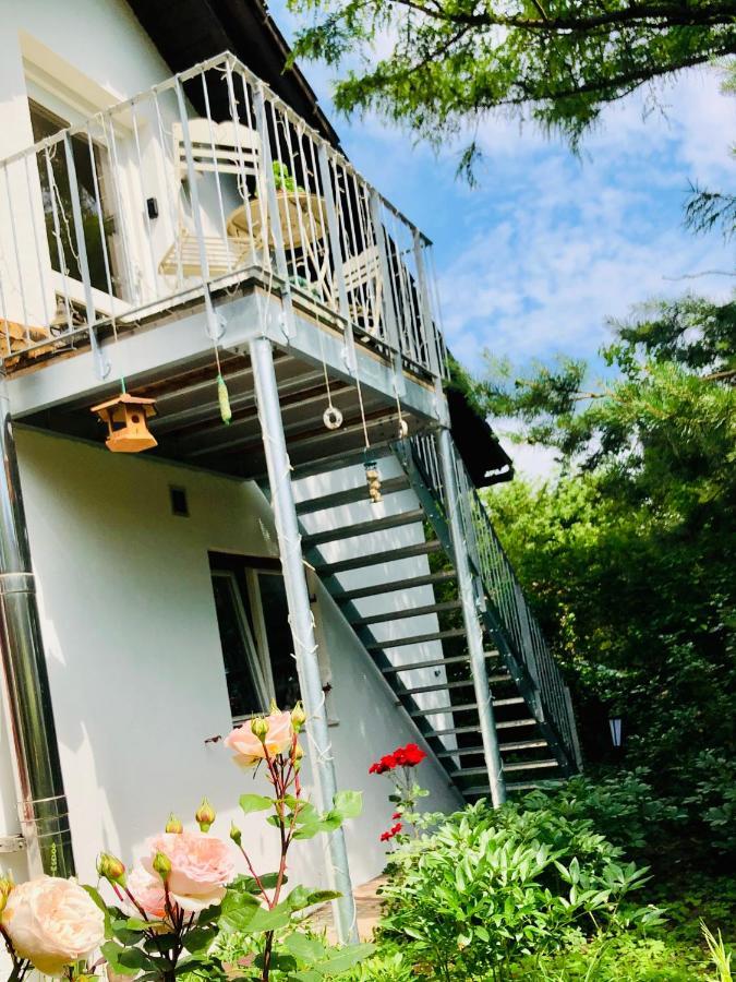 Charmante Ferienwohnung Mit Balkon Im 5-Seen-Land Hechendorf am Pilsensee Dış mekan fotoğraf