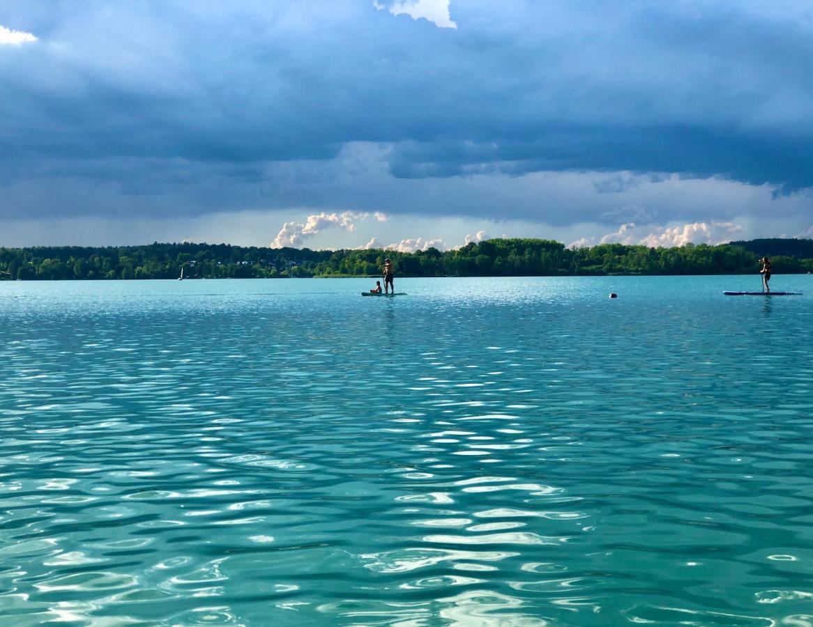 Charmante Ferienwohnung Mit Balkon Im 5-Seen-Land Hechendorf am Pilsensee Dış mekan fotoğraf