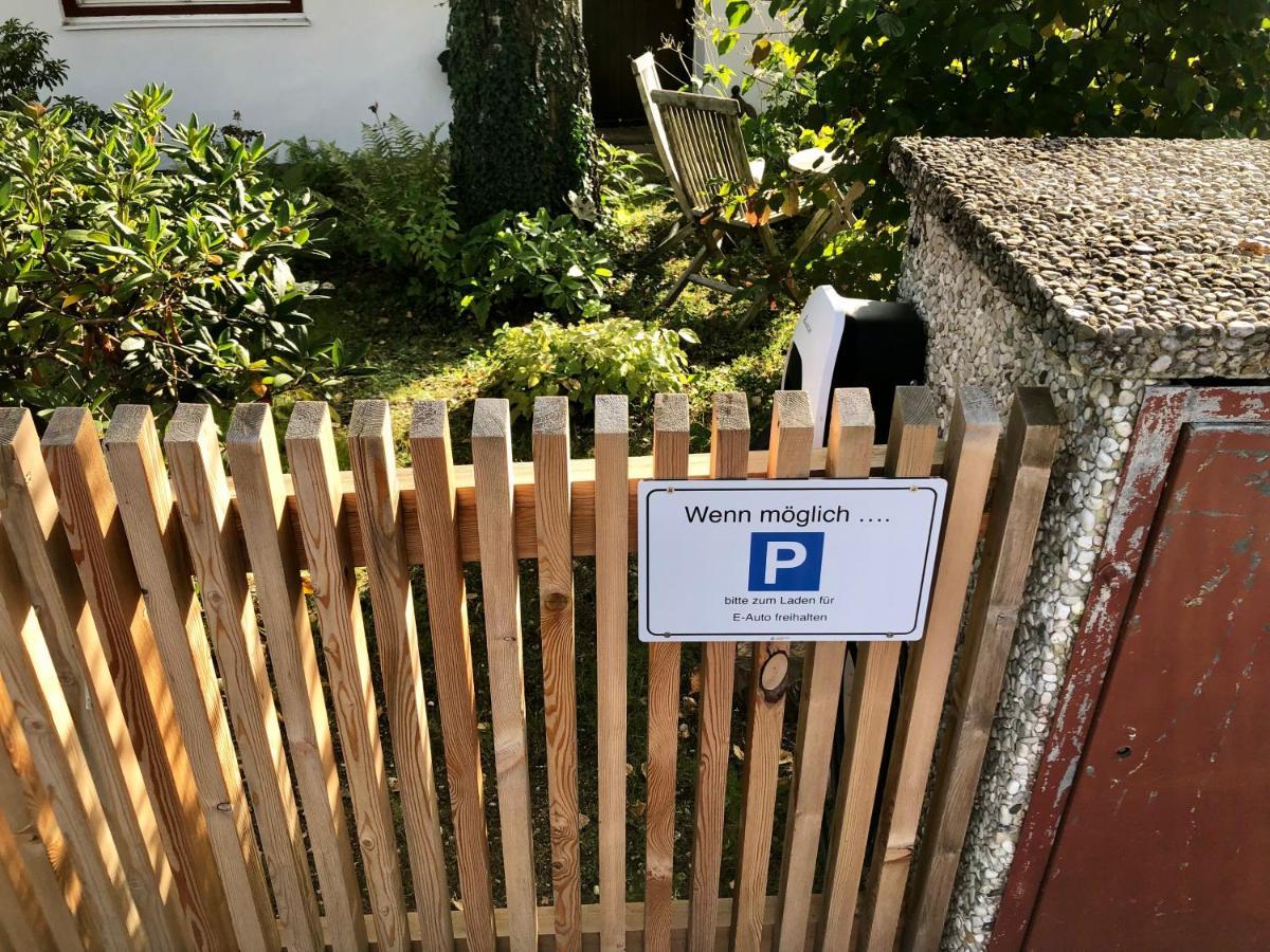 Charmante Ferienwohnung Mit Balkon Im 5-Seen-Land Hechendorf am Pilsensee Dış mekan fotoğraf