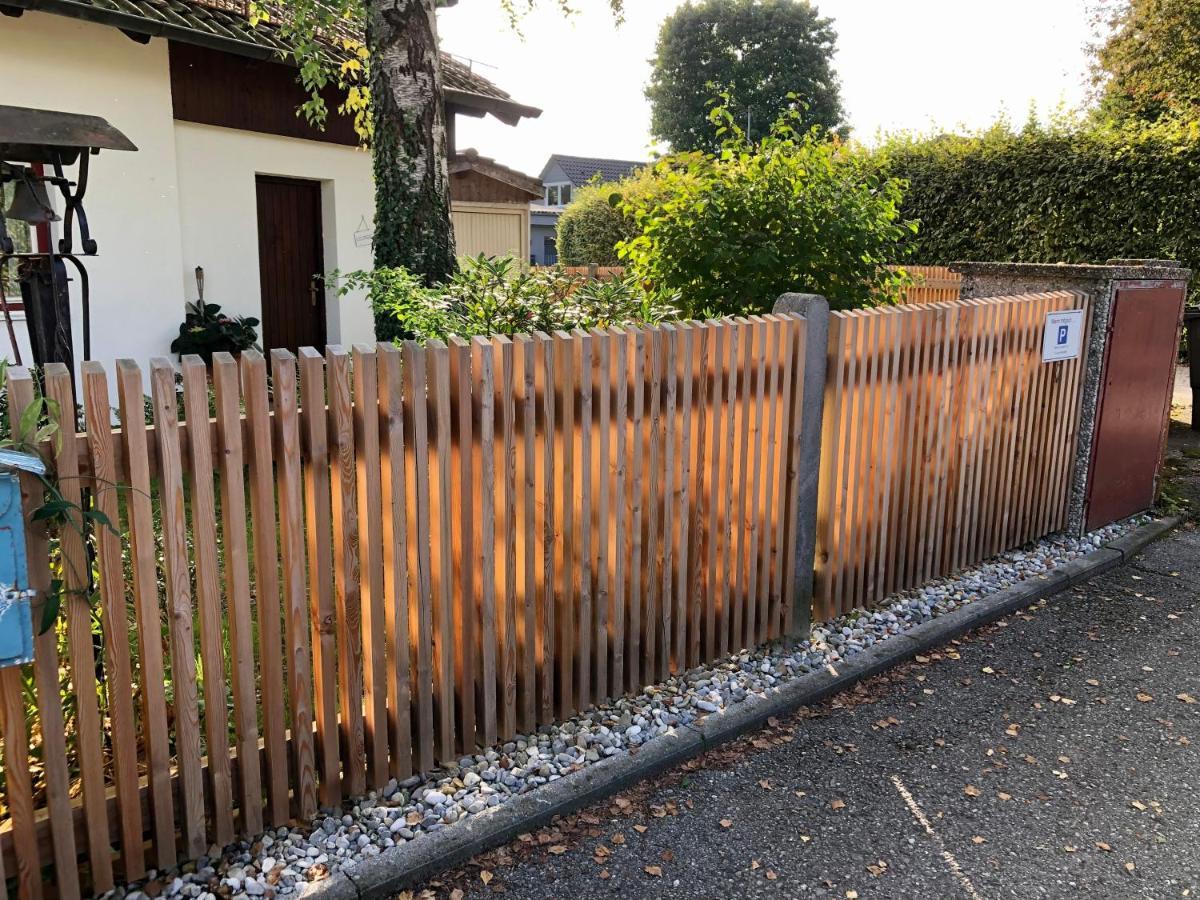 Charmante Ferienwohnung Mit Balkon Im 5-Seen-Land Hechendorf am Pilsensee Dış mekan fotoğraf