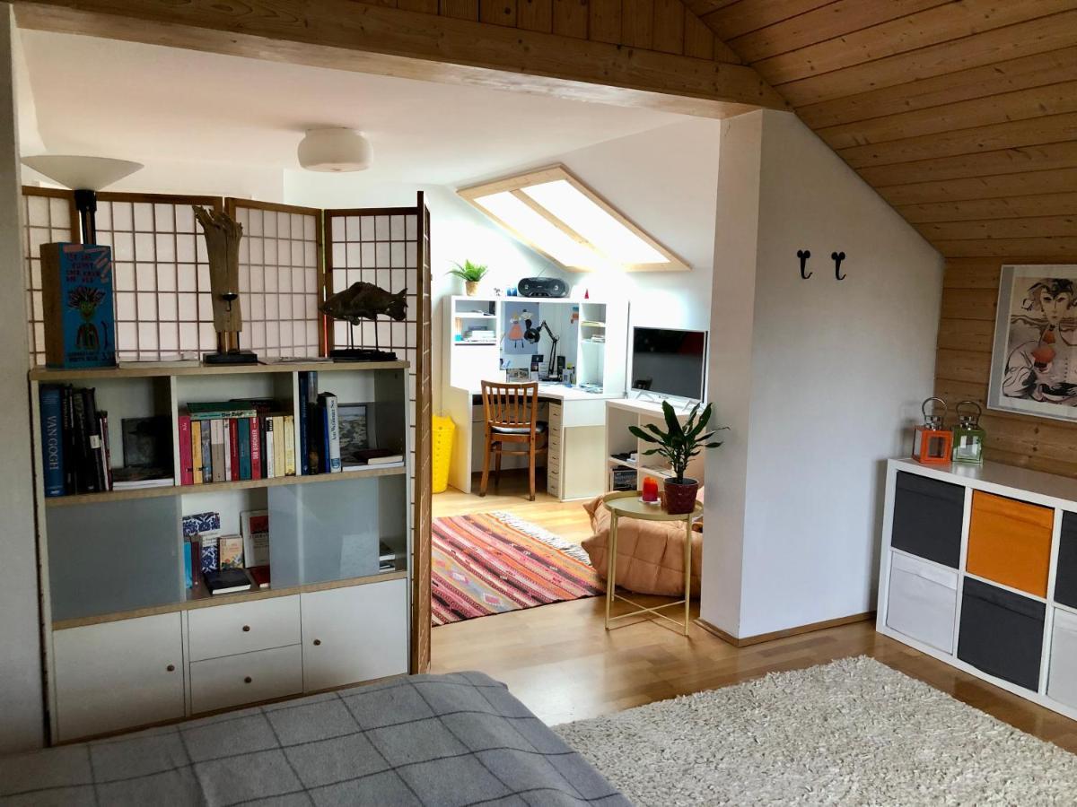 Charmante Ferienwohnung Mit Balkon Im 5-Seen-Land Hechendorf am Pilsensee Dış mekan fotoğraf