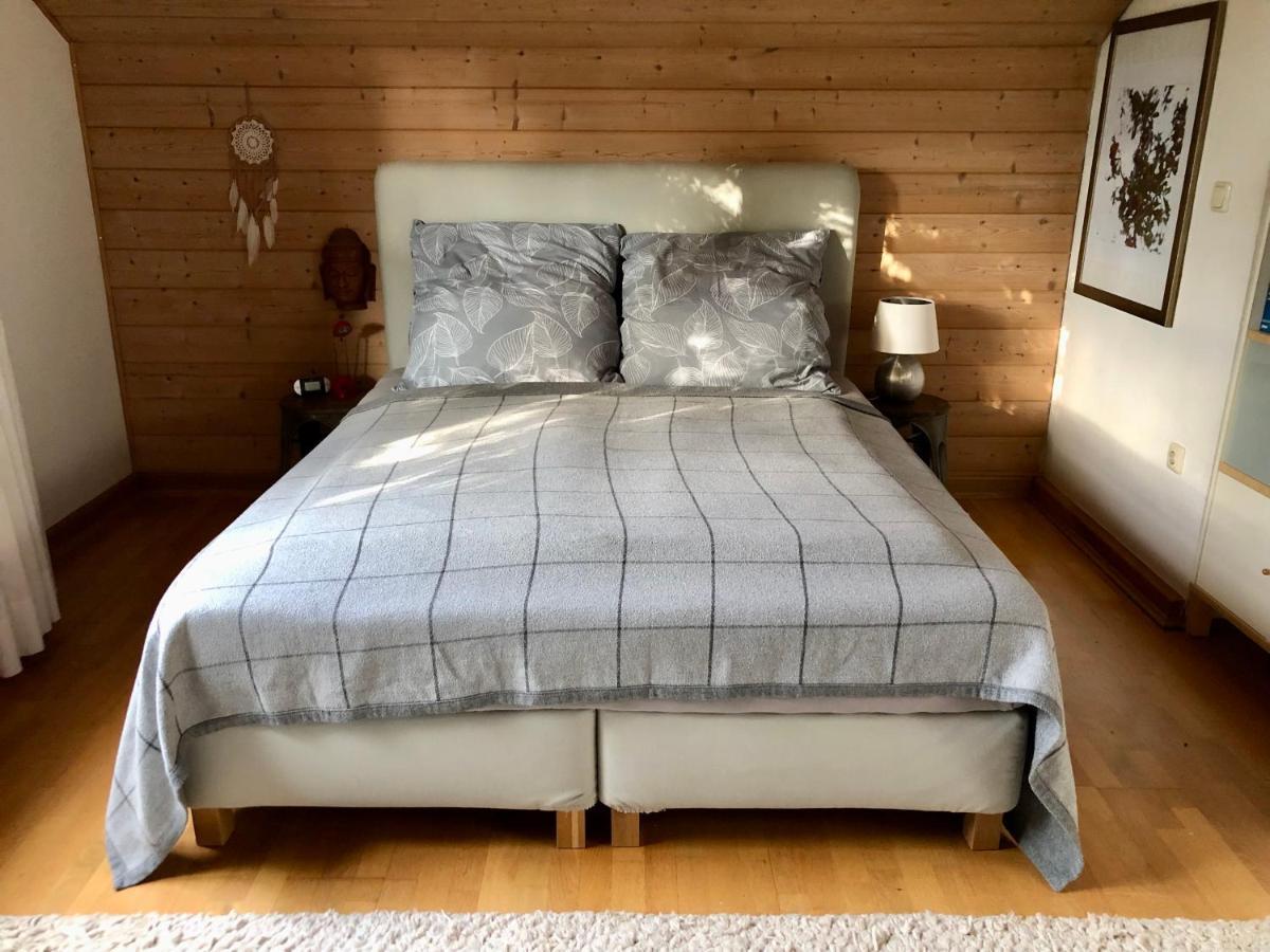 Charmante Ferienwohnung Mit Balkon Im 5-Seen-Land Hechendorf am Pilsensee Dış mekan fotoğraf